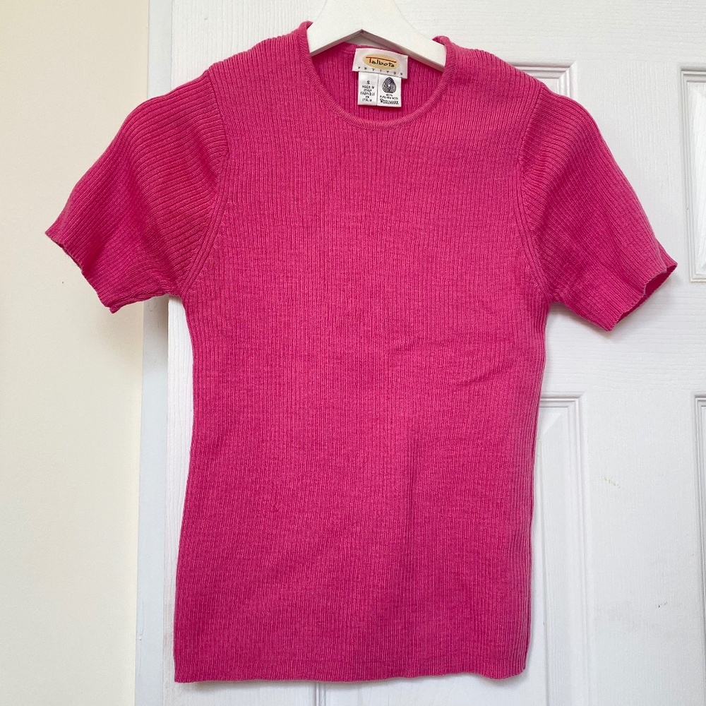 Talbots Petites Wool Tee